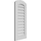 Ekena Millwork Arch Top Surface Mount PVC Gable Vent: Functional, w/ 3-1/2"W x 1"P Standard Frame, 16"W x 36"H GVPAR16X3601SF - alternate 5